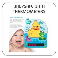 BABYSAFE BATH THERMOMETERS