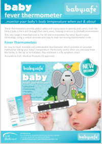 BABYSAFE FEVER THERMOMETERS