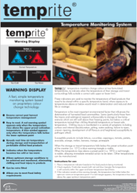 TEMPRITE THERMOMETER BROCHURE DOWNLOAD